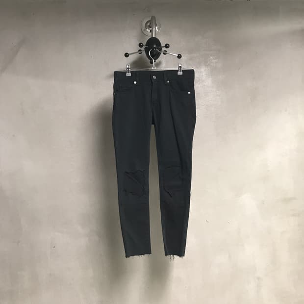 언더커버 코튼 팬츠 블랙 1