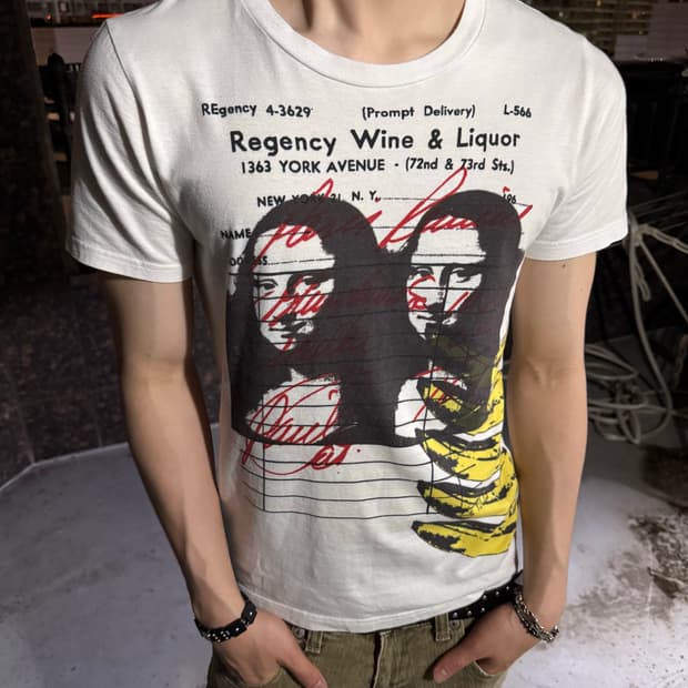 [Hysteric Glamour] 히스테릭 글래머 x 앤디 워홀 모나리자