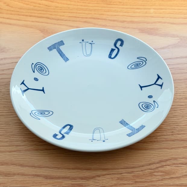 스투시 플레이트