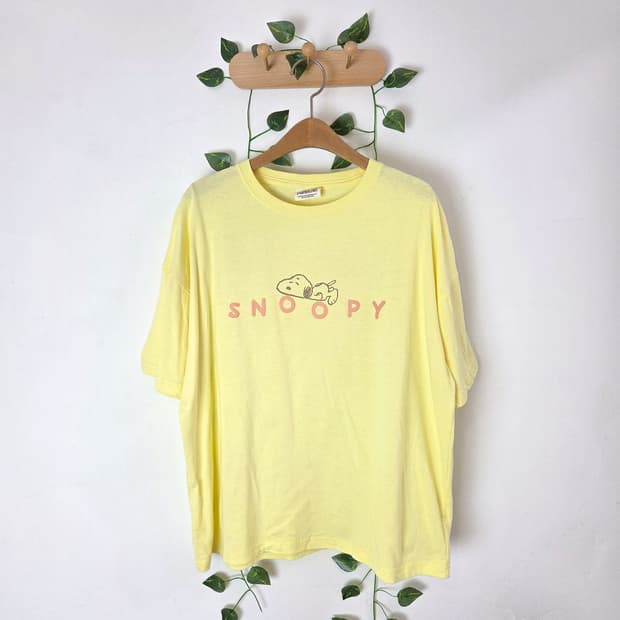 SNOOPY 반팔 티셔츠