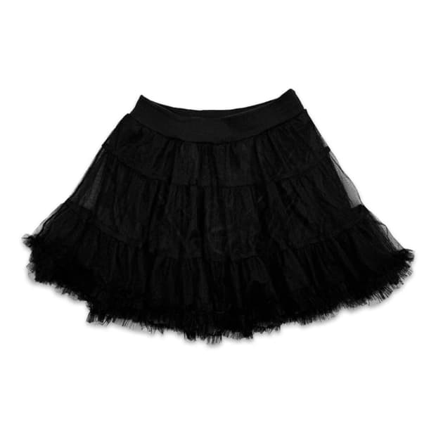 빈티지 레이스 시스루 캉캉 스커트