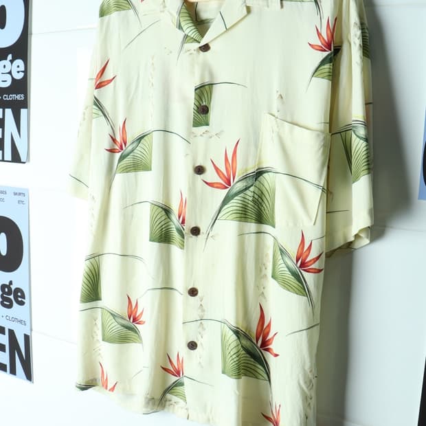(L-XL) 브랜드빈티지 반팔셔츠 남방 90S 년대 USA-H34419