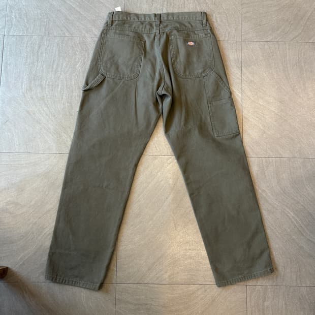 디키즈 정품 모스 그린 카펜터 팬츠