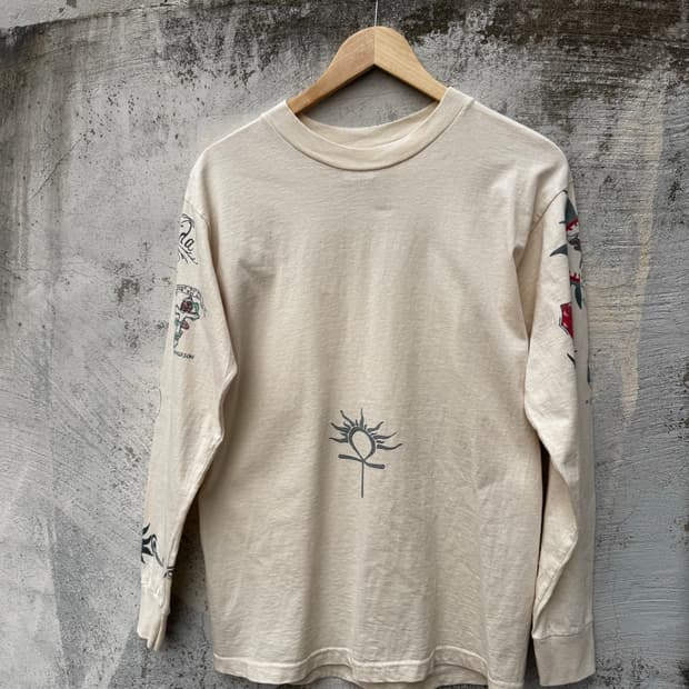 90‘s Dennis Rodman Tattoo Long Sleeve