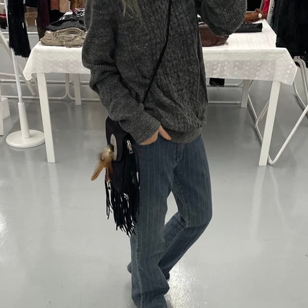 Gap 그레이 니트