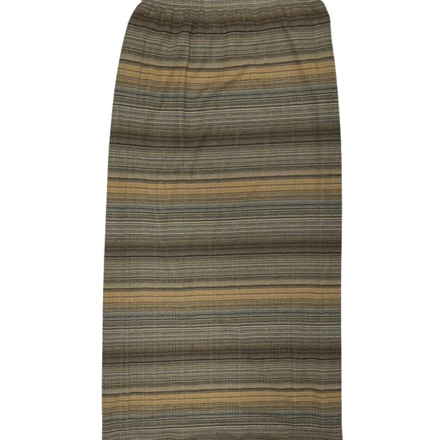 Stripe maxi skirt