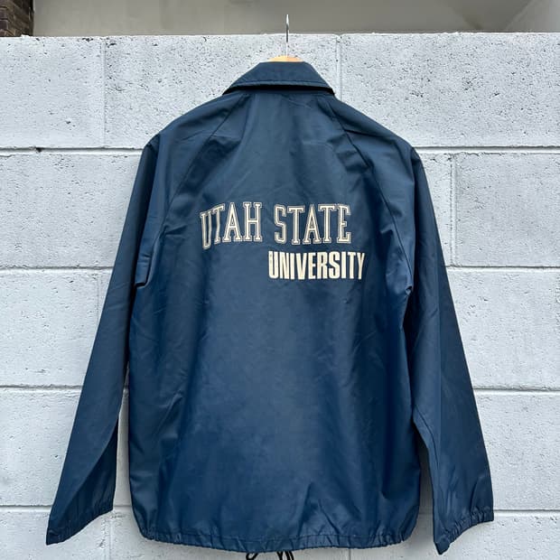 빈티지 USA 네이비 코치 자켓