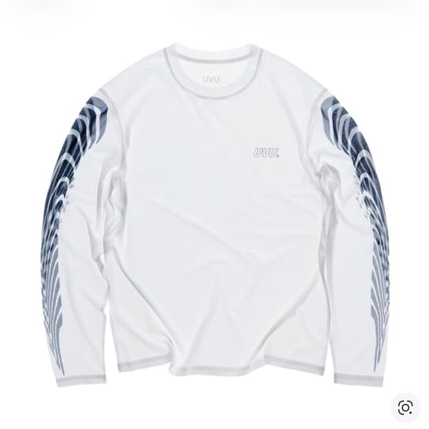 (새상품)UVU 서울 '26 메쉬 롱슬리브 러닝 탑 화이트