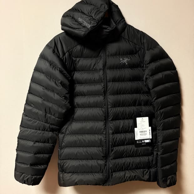 (국내매장판) 아크테릭스 세륨 후디 블랙