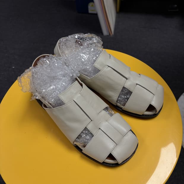 ROH SEOUL 로서울 퍼즐 샌들 아이보리(거의 새거) 235