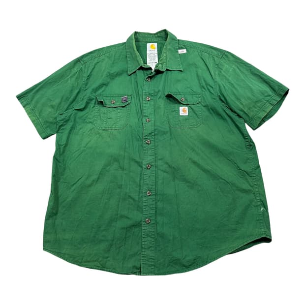 ✨ (만원 빈티지) 칼하트 워크 반팔 셔츠