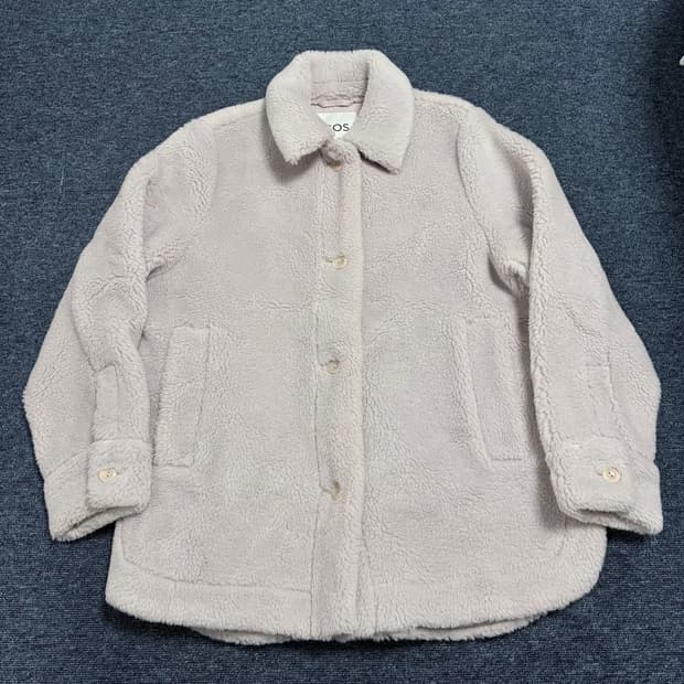 COS 뽀글이 플리스 자켓 라벤더