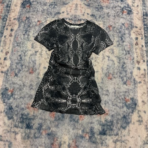 Pierre balmain python full printing top