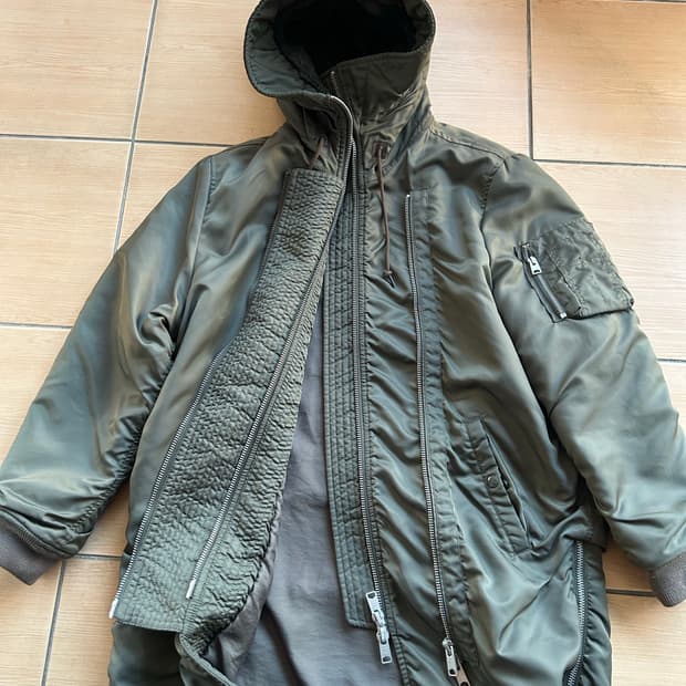 올세인츠 메이슨파카