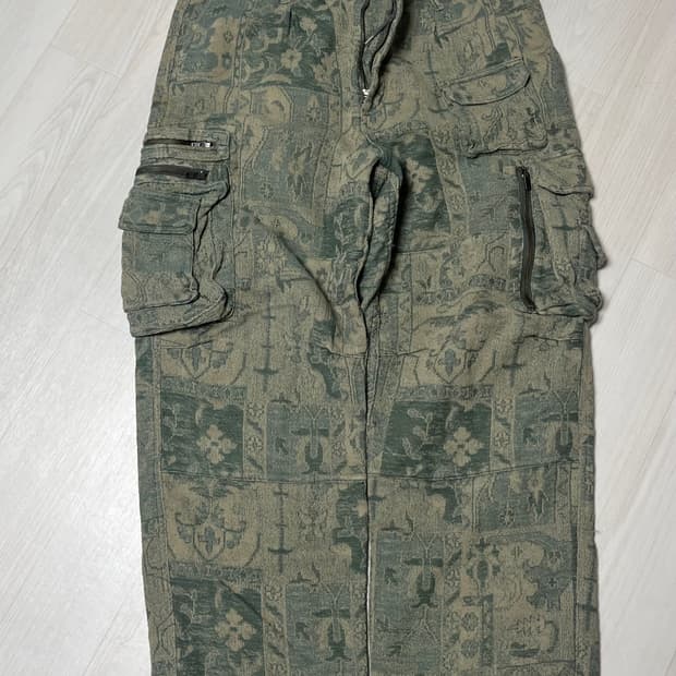 디네댓 니트재질 팬츠 라지