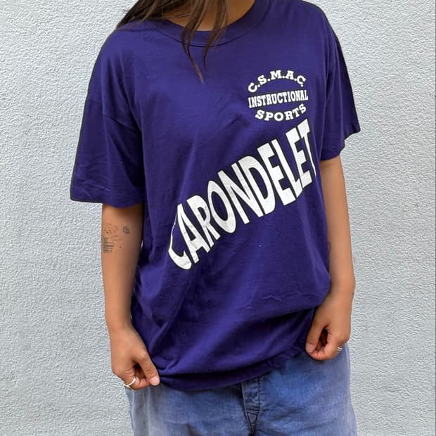 90s Russell Athletic CARONDELET USA 빈티지 