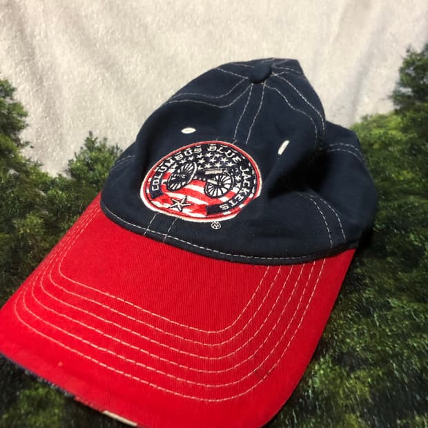 콜럼버스 블루 재키츠 볼캡 모자