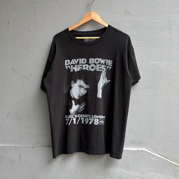 David Bowie 'Heroes' Official tee