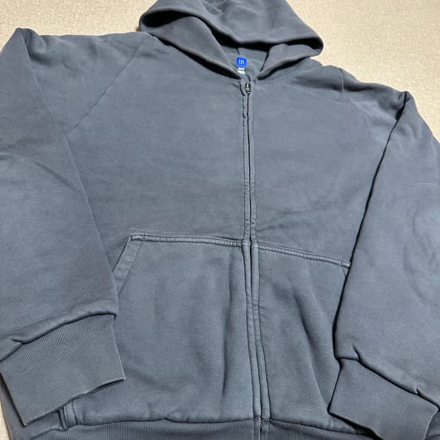 이지갭 후드집업 다크그레이 M