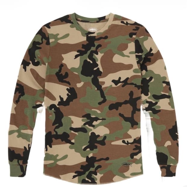 코르테이즈 써멀 카모 롱슬리브