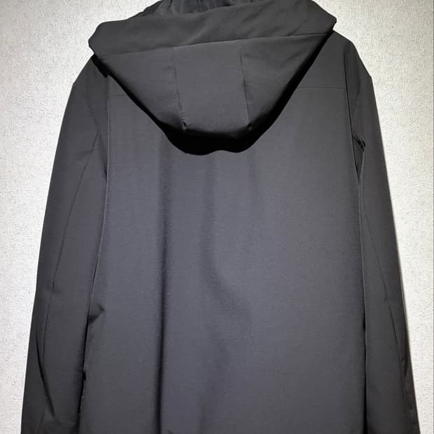 ZARA 후드 자켓 블랙