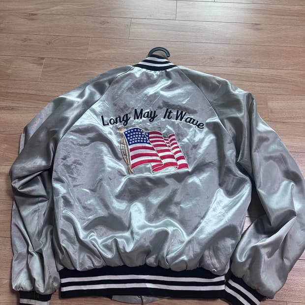  90‘s usa 사틴 스타디움 자켓