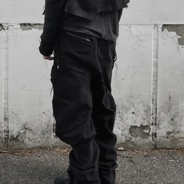 하르테올뎀 twisted C Pants 트위스티드 c팬츠