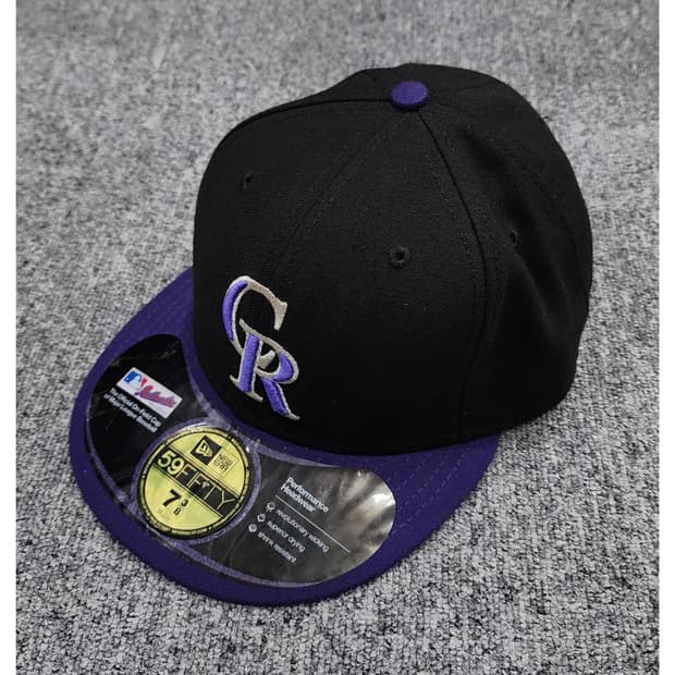 뉴에라 콜로라도 로키스 59FIFTY 스냅백 모자 7 3/8