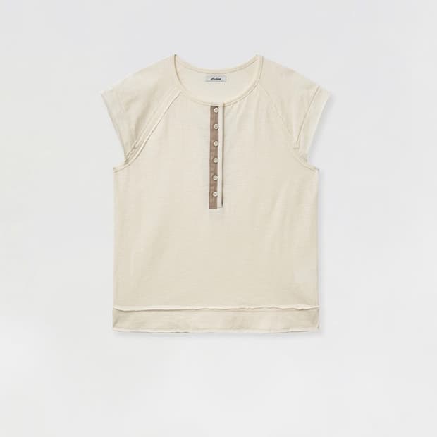 erchiva toto henley neck T-shirts 