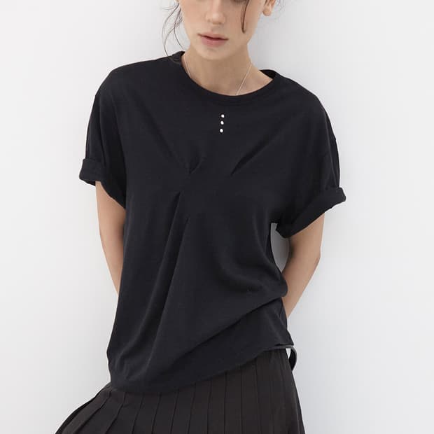 EAN JO 캐시미어 반팔