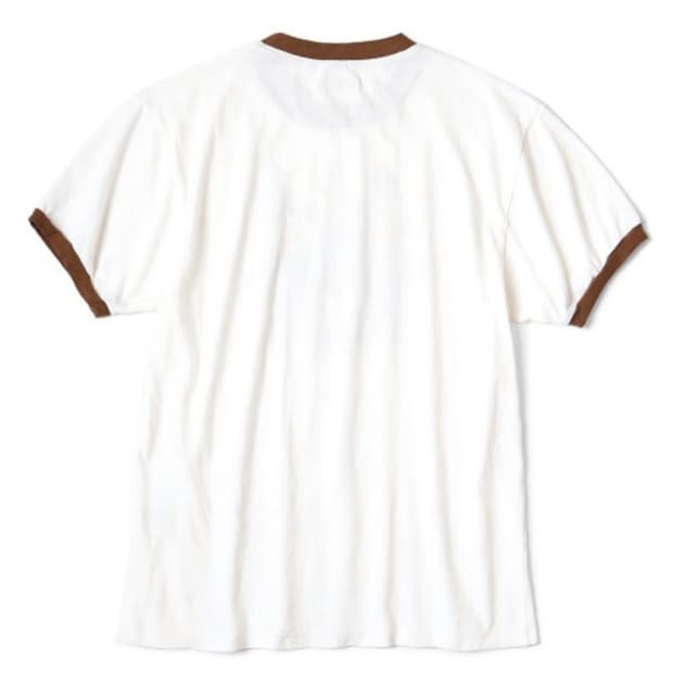 캐피탈 20 천축 링거 티셔츠 몽키 아미고 화이트