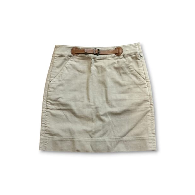 랄프로렌 버클 장식 미니 스커트