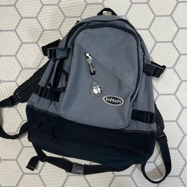 90s bitch skateboards key ring