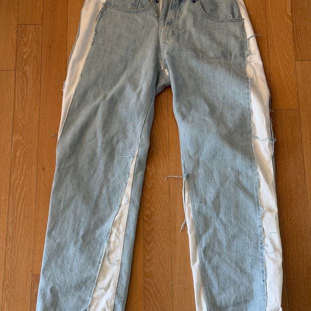 써저리 30도 데님팬츠