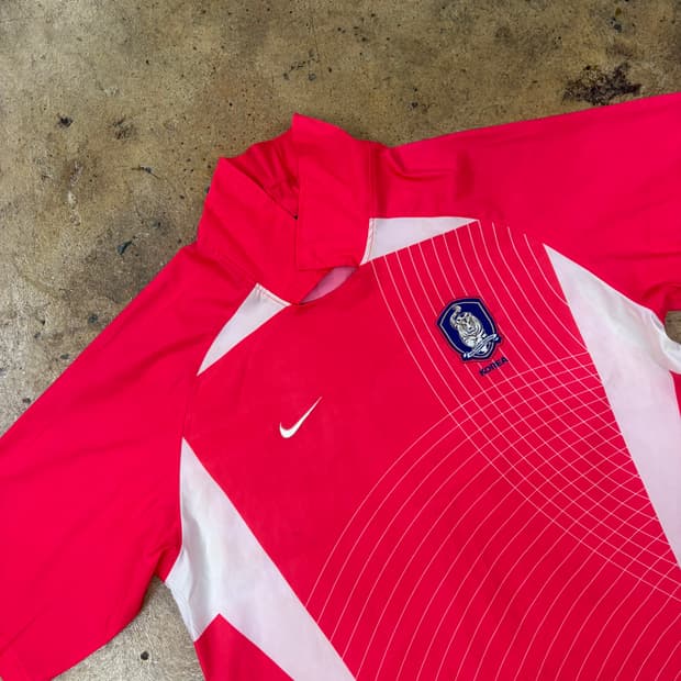 [정품/L,100] 나이키 02 축구 국대 반팔 유니폼 b17