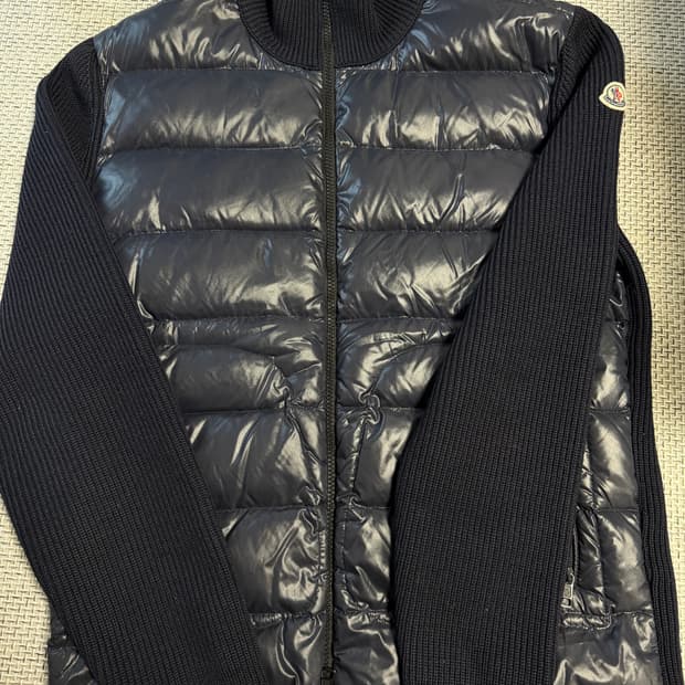 급처/백화점판 몽클레어 니트패딩 L