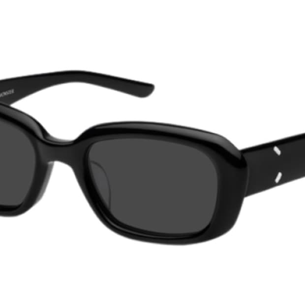 젠틀몬스터x메종 마르지엘라 MM207 블랙 선글라스