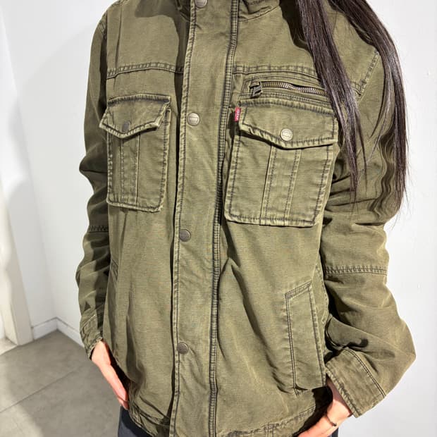 리바이스 워싱 사파리 워크자켓