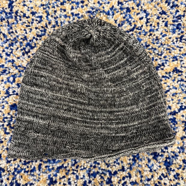 빈티지 디스트레스 슬럽 비니