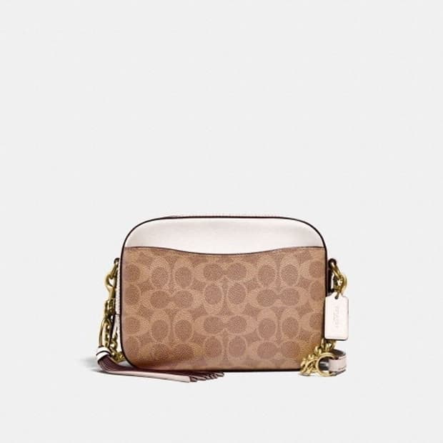 COACH 코치 시그니처 미니 크로스백 여성 가방