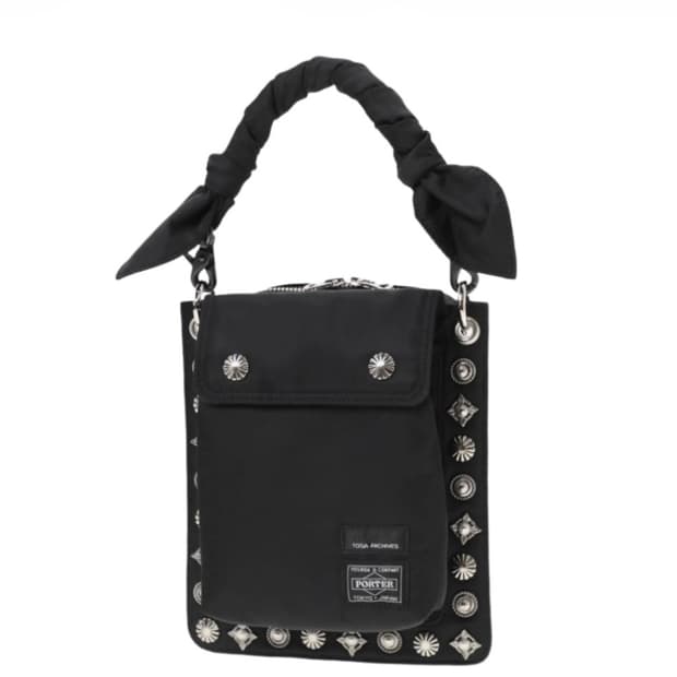 포터 토가 숄더 파우치 블랙