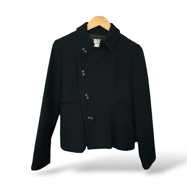 마르니 사선 스티치 버튼 울 자켓