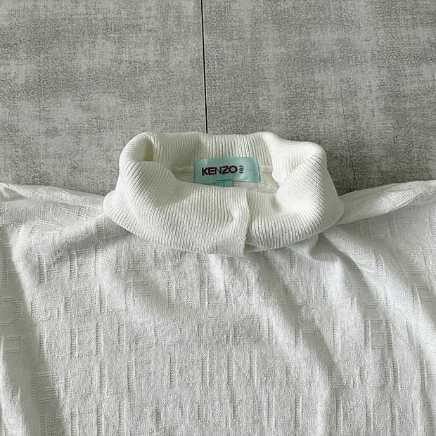 kenzo golf) turtleneck knit