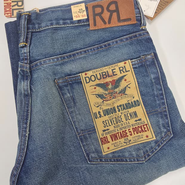RRL 빈티지 파이브포켓 그랜드폴스 33×32