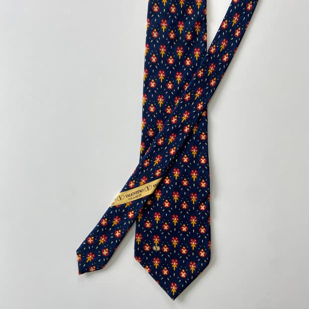 VALENTINO 발렌티노 명품 정품 심플로고 넥타이