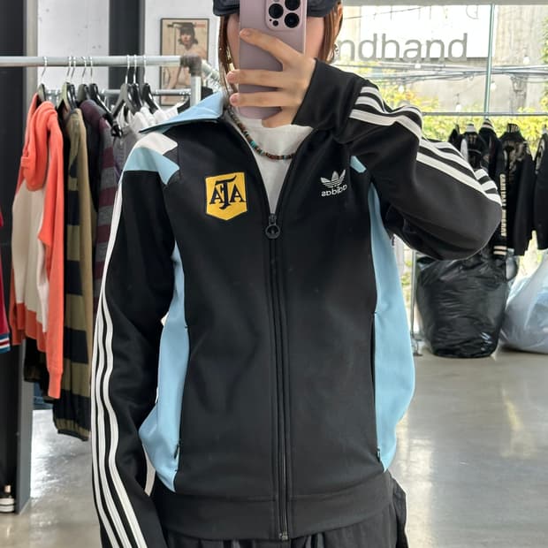 아디다스 아르헨티나 하이넥 트랙져지