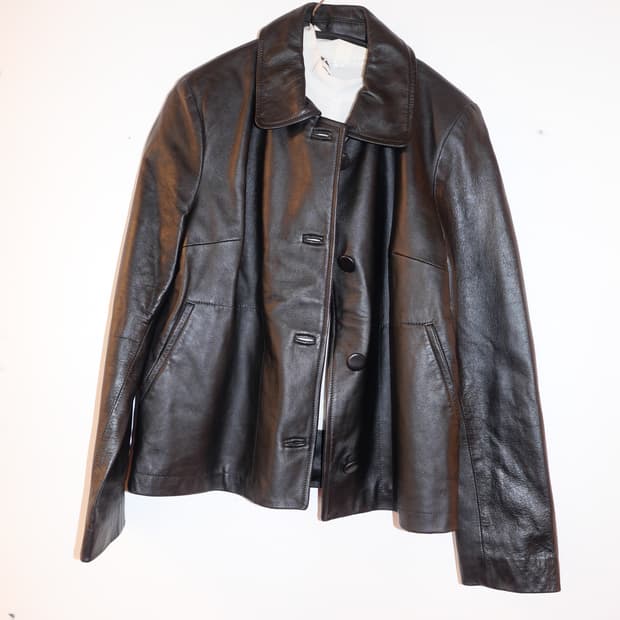 Joseph London 90s leather jacket