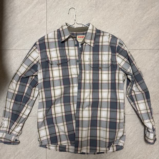 Wrangler 체크 셔츠
