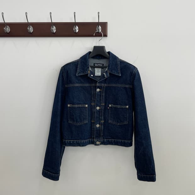  폴로진스 데님 자켓 청자켓