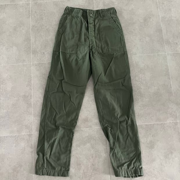 70s us army og107 퍼티그팬츠